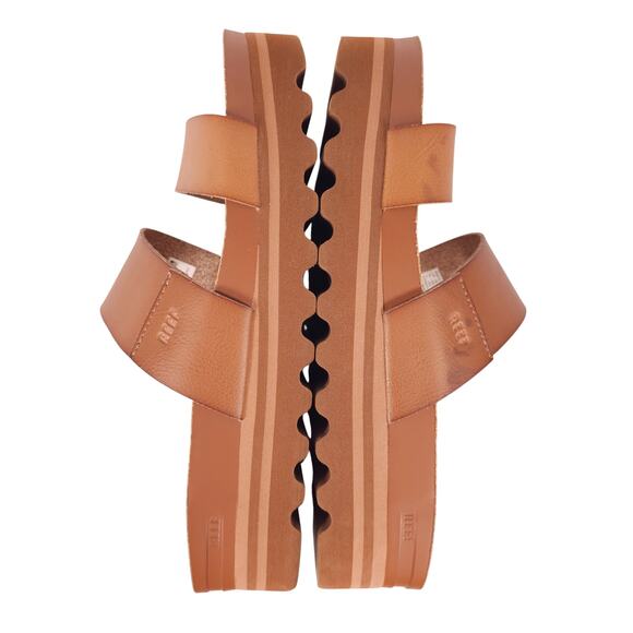 Reef Women's Cushion Vista Hi Sandal Tan Sz 8 - Picture 3 of 8